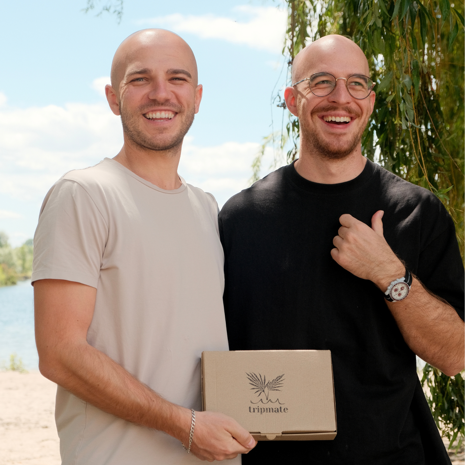 Wir sind die Gründer von tripmate - Manuel Nenninger & Jannik Kolb